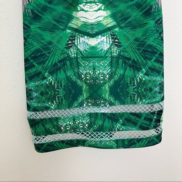 Ministry of Style Tropical Reflection Scuba Dress Mini Dress - Picture 5 of 9